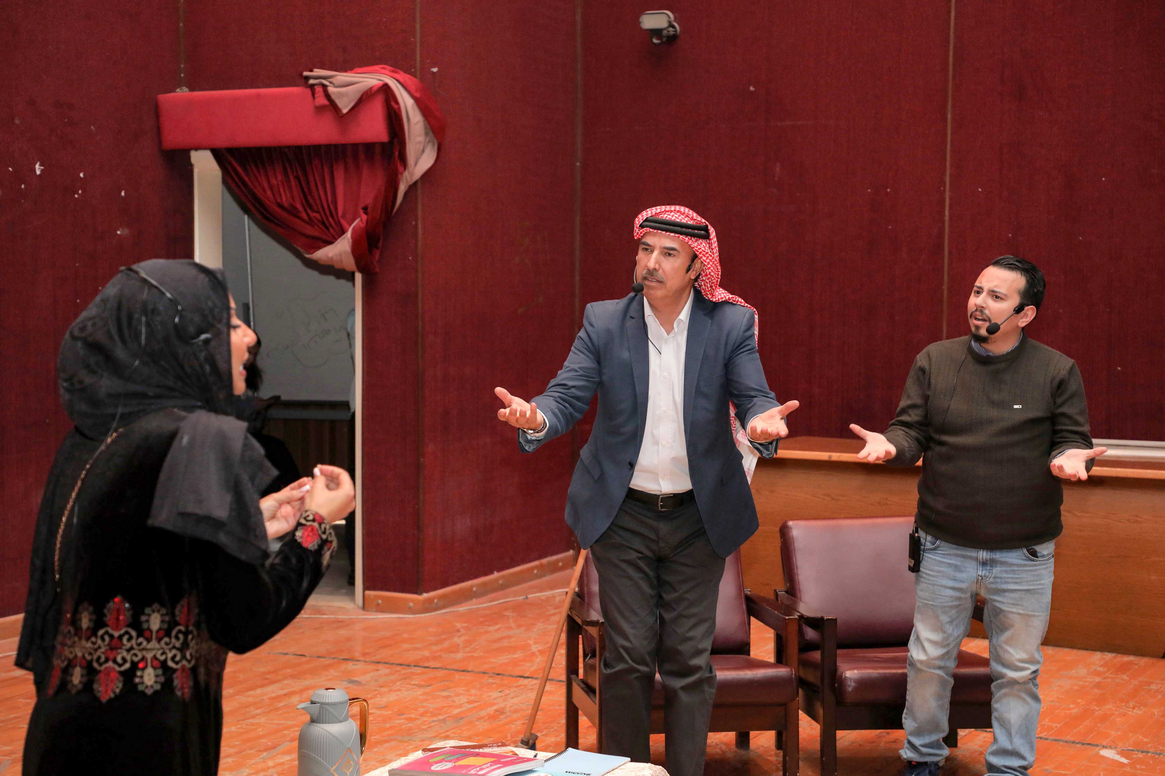 عرض المسرحية التوعوية "بكرا" في الجامعة الهاشمية