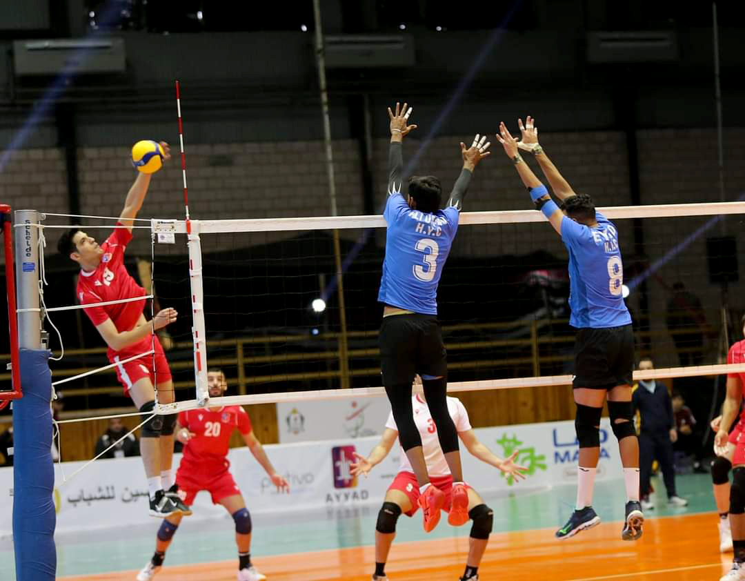 استكمال مباريات دور ربع النهائي لبطولة أندية غرب آسيا للكرة الطائرة