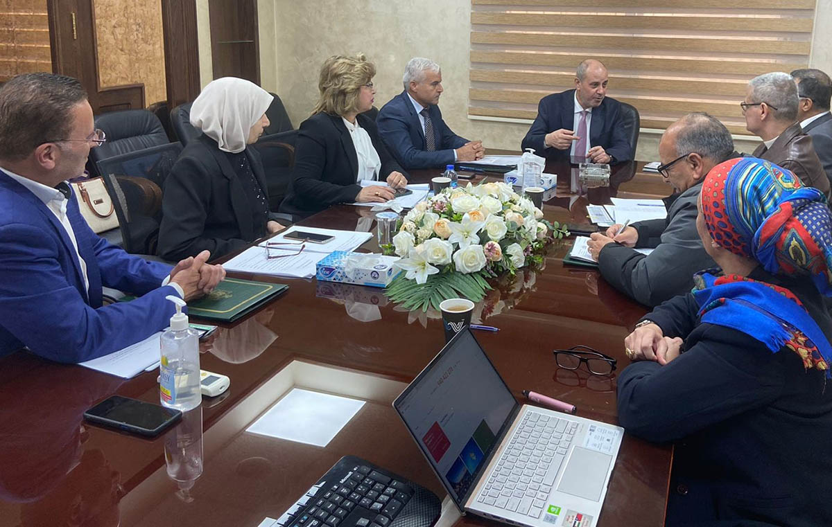 الشمالي يلتقي مجلس إدارة الشركة العراقية الأردنية للصناعة