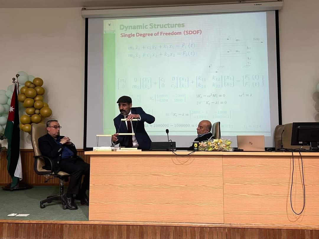 كلية الحجاوي تعقد ورشة عن هندسة الزلازل