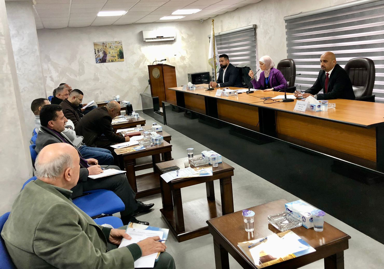 دورة تدريبية حول إقرار المستفيد الحقيقي للشركات بـ "تجارة السلط"