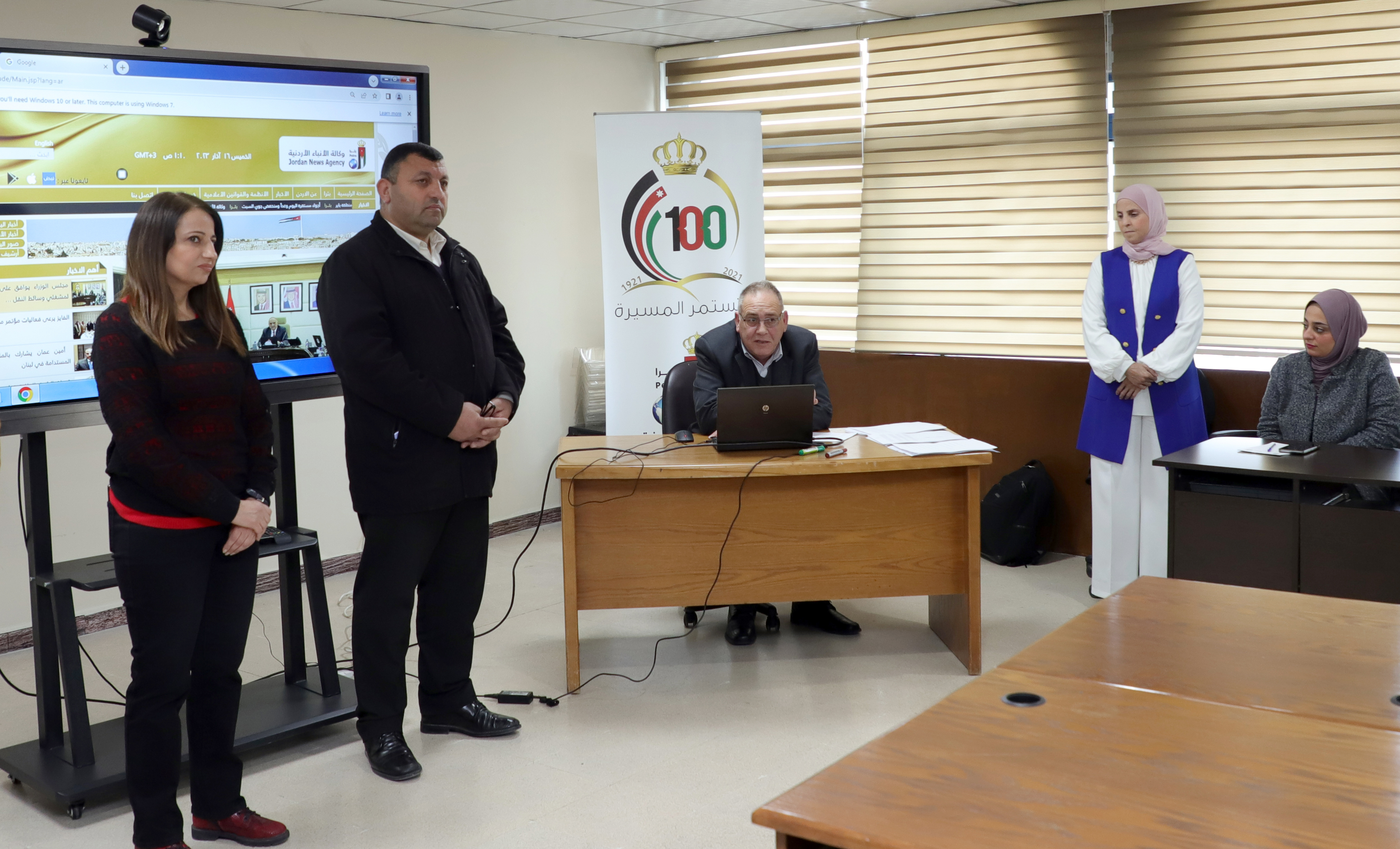 برنامج تدريبي حول كتابة الأخبار وترجمتها باللغة الإنجليزية في (بترا)