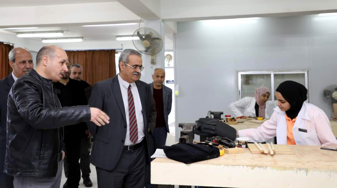 افتتاح مشاغل للهندسة بجامعة آل البيت