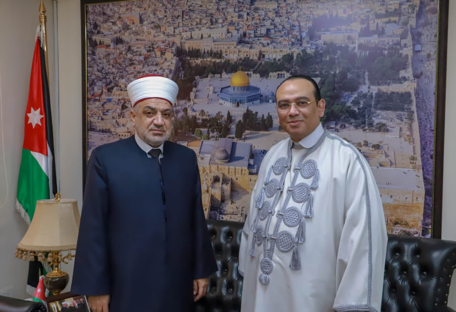 الخلايلة يستقبل وزير الشؤون الدينية التونسي