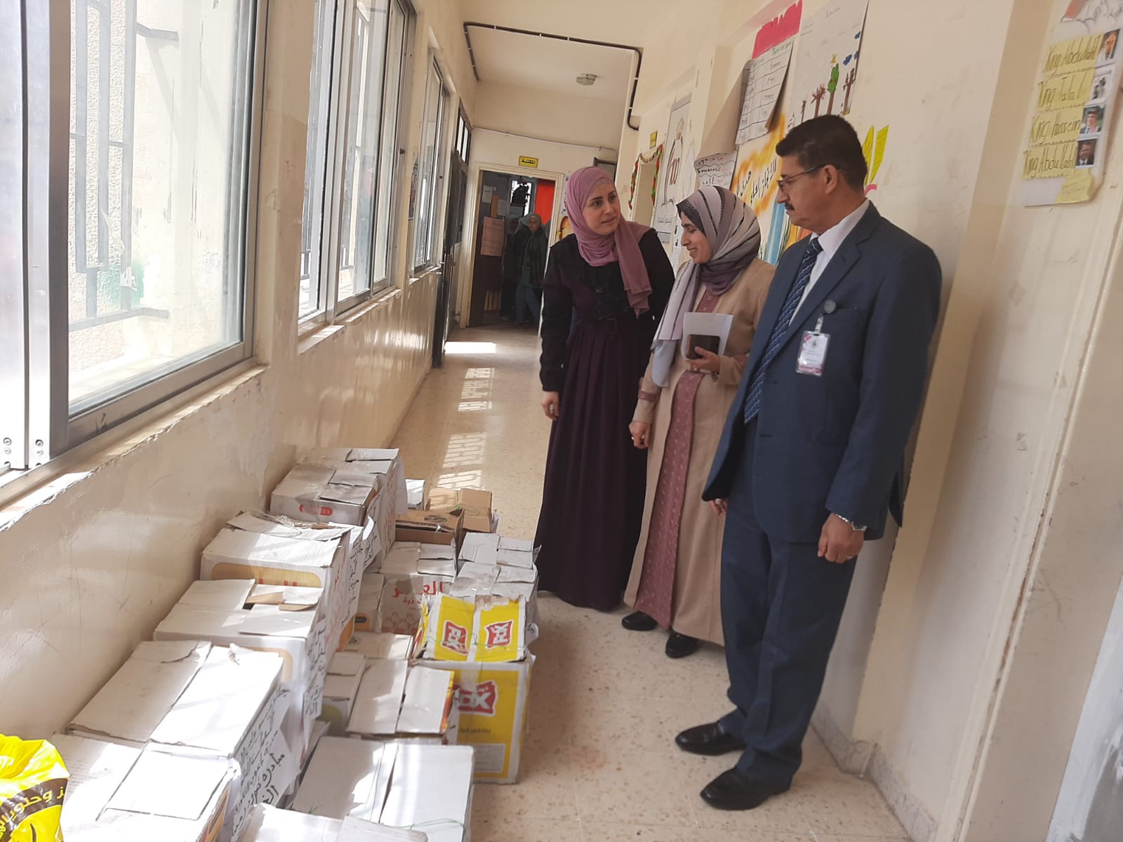 عجلون: إطلاق  مبادرة طرود الخير في باعون