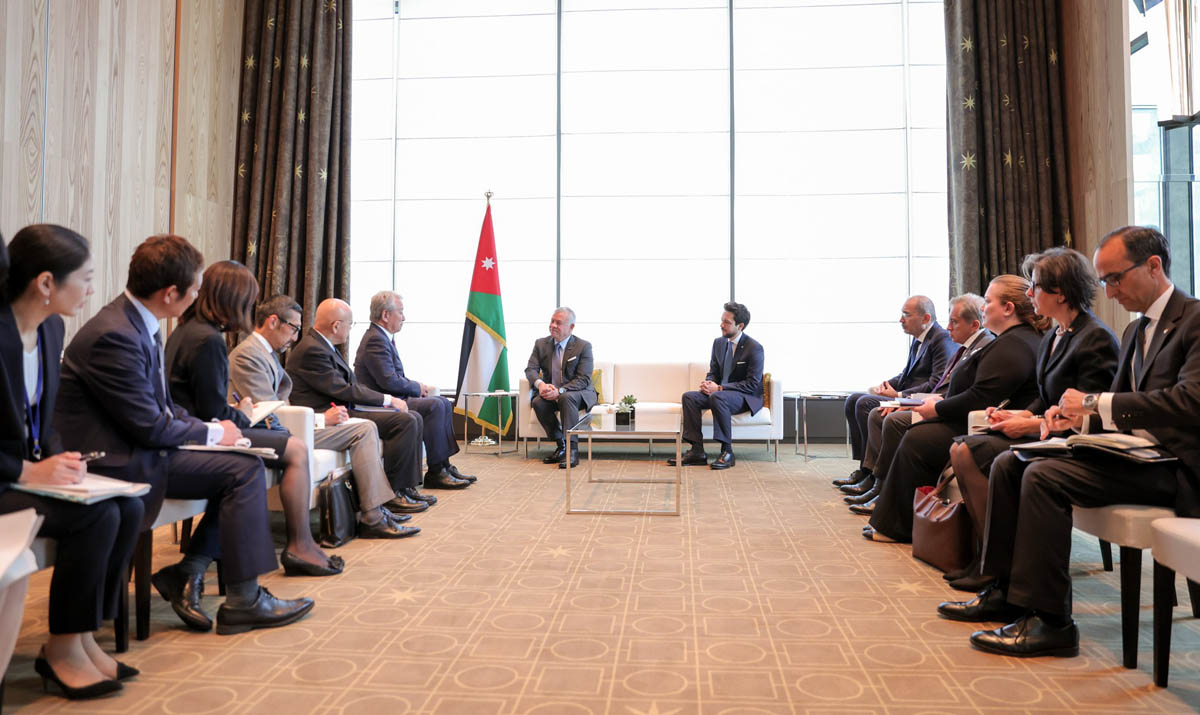 الملك يثمن دعم "جايكا" للمشاريع التنموية في الأردن