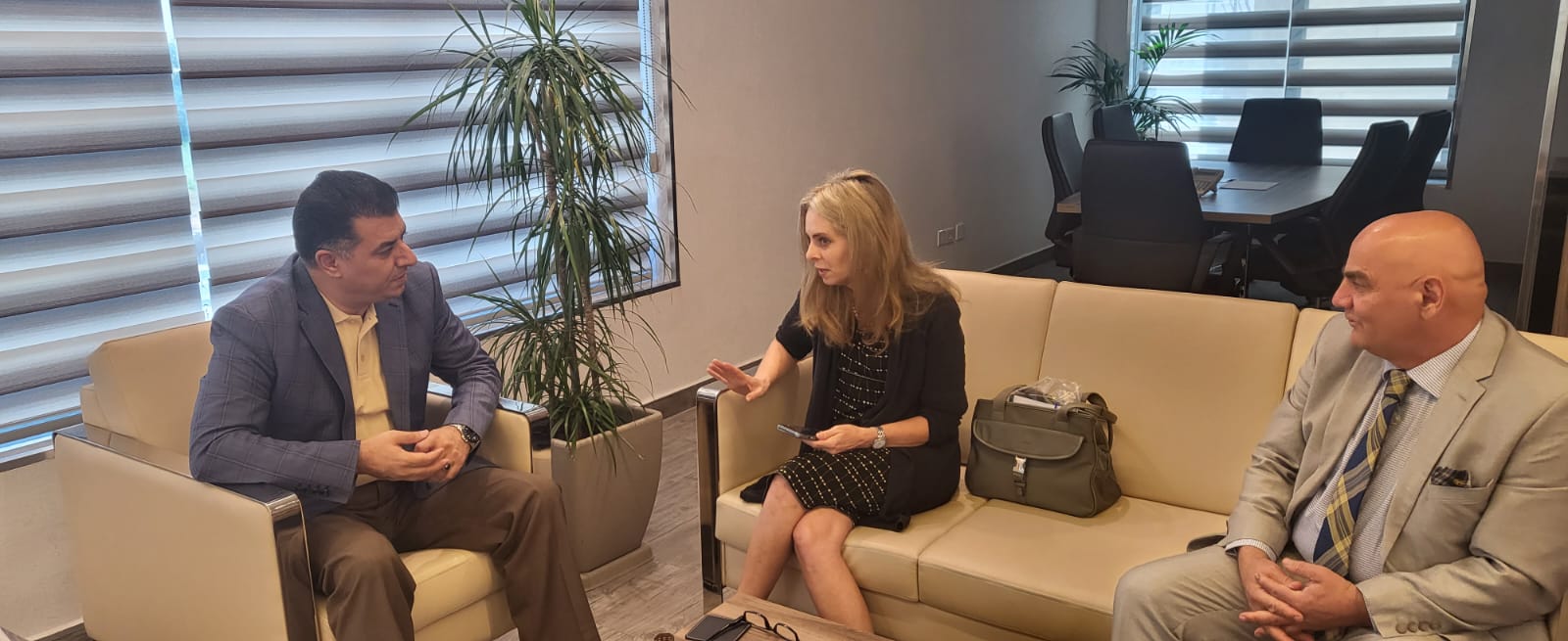 الحنيفات يستقبل الملحق الإقليمي لدى وزارة الزراعة الأميركية