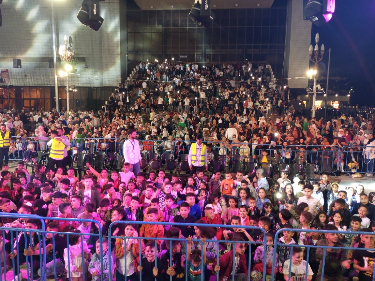 إربد:  10 آلاف شخص يتابعون أمسيات رمضانيات