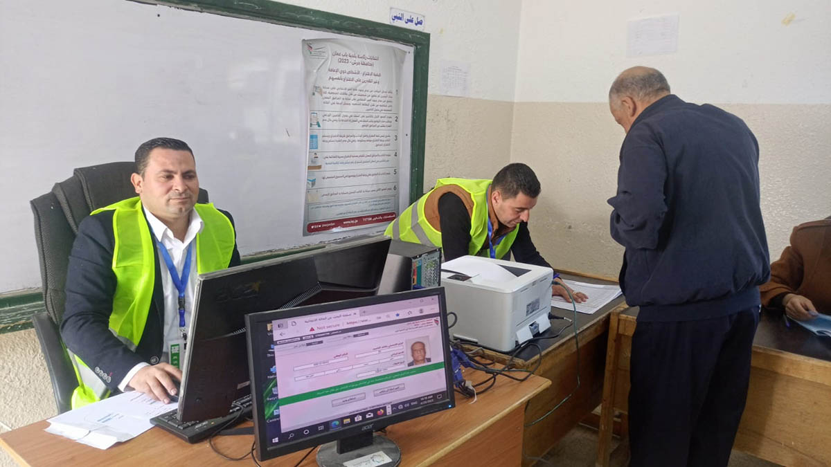 جرش: بدء عملية الاقتراع لانتخابات بلدية باب عمان
