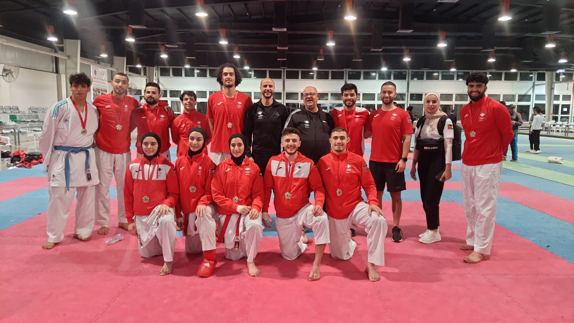 منتخب الكراتيه يرفع الحمل التدريبي في معسكر مصر