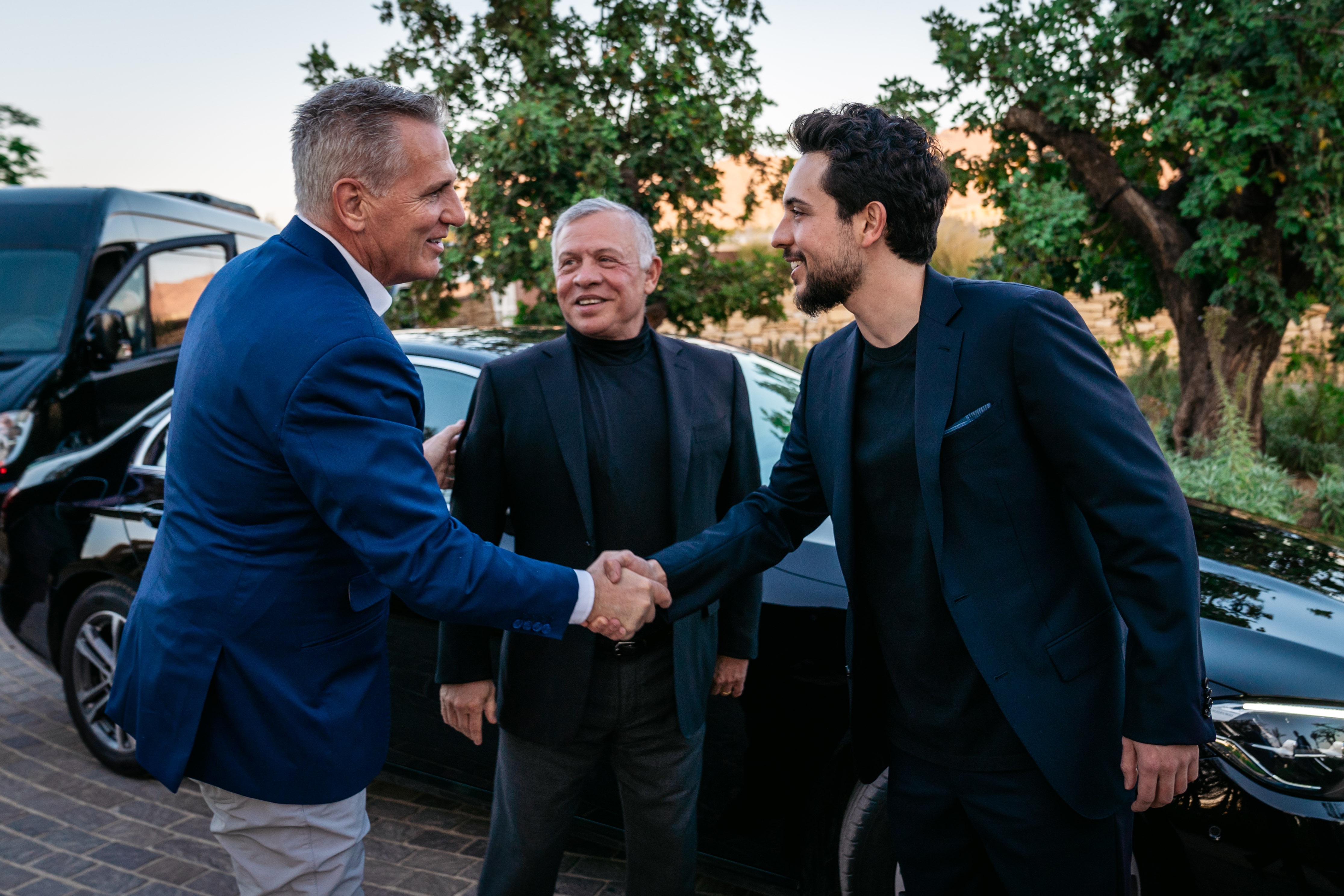 الملك يستقبل وفدا من الكونغرس برئاسة رئيس مجلس النواب الأمريكي