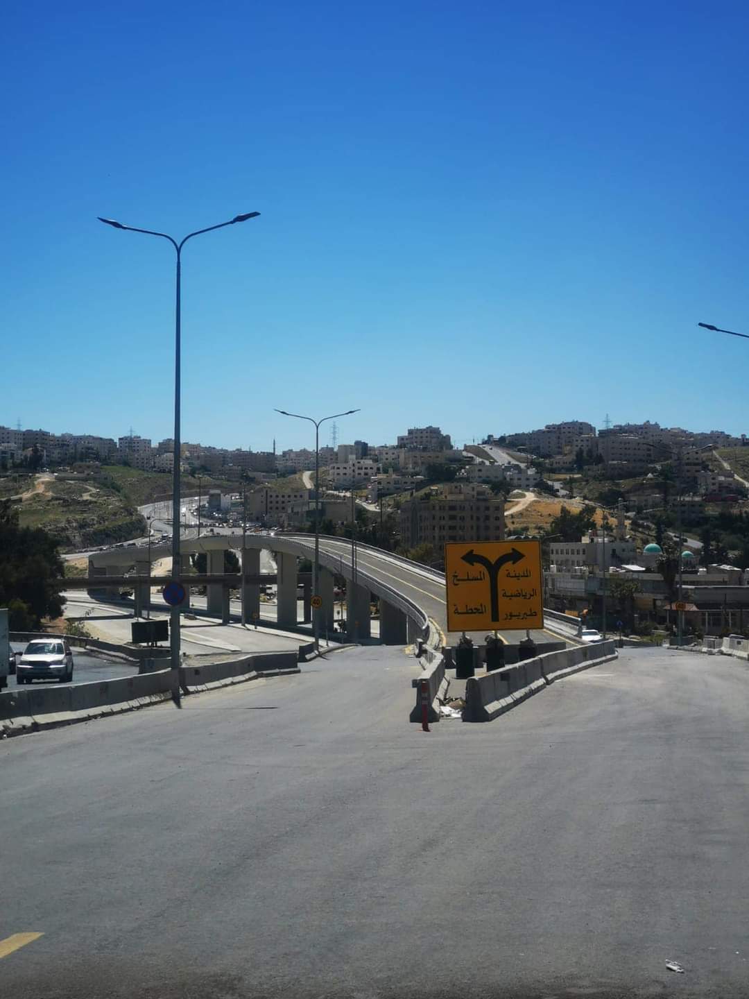 تحويلات مرورية من الزرقاء الى عمان غدًا