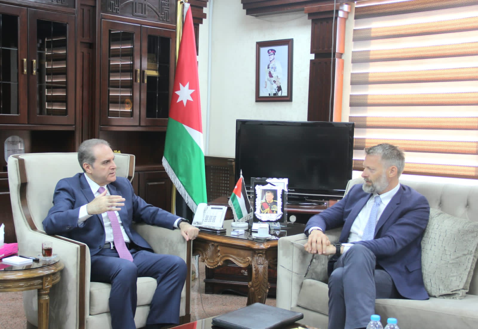 وزير الصحة والسفير الدنماركي يبحثان التعاون الصحي