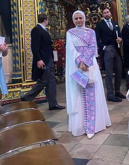 الأردنية أبو الوفا تشارك في حفل تتويج الملك تشارلز