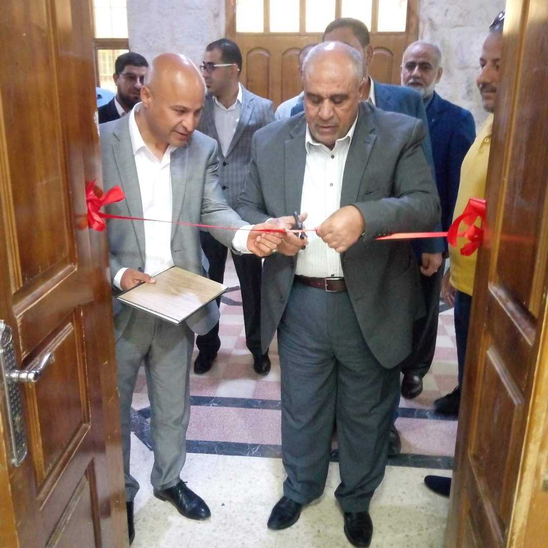 تربية الكرك تفتتح غرفة الأرشيف بمدرسة الكرك الثانوية