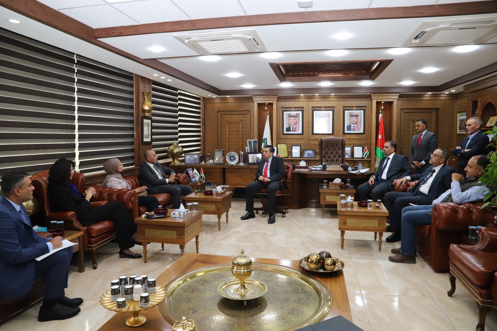 البلقاء التطبيقية وبلدية جرش تبحثان تطوير منطقة كلية جرش التقنية