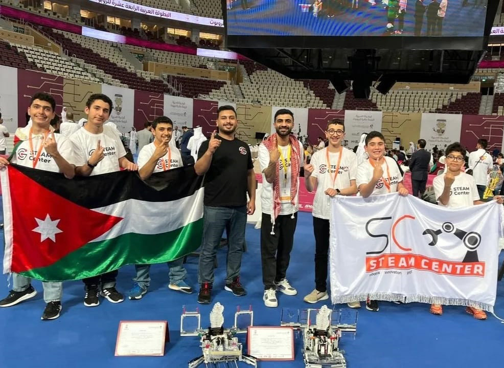 إنجاز أردني في البطولة العربية للروبوت بالدوحة