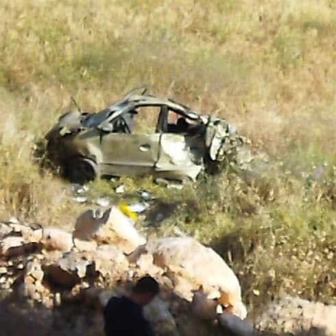 4 وفيات بتدهور مركبة على طريق وادي كفرنجة