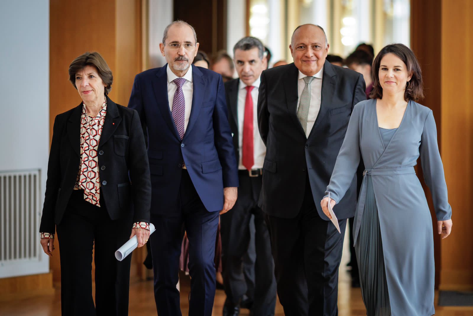 وزراء خارجية مجموعة ميونخ يعربون عن القلق من تدهور الأوضاع في غزة والأراضي الفلسطينية