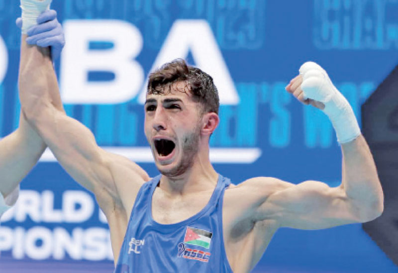 ميدالية برونزية للأردن ببطولة العالم للملاكمة