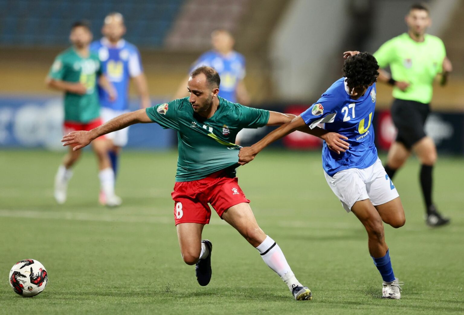 الوحدات يتفوق على سحاب ضمن درع المئوية