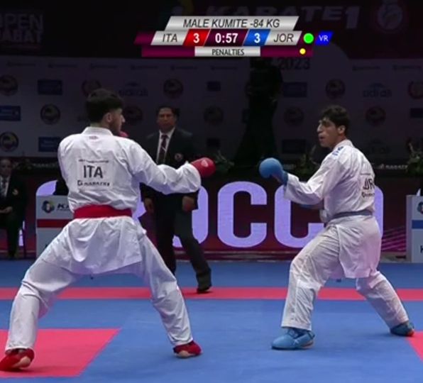 ميدالية ذهبية ثانية للأردن بالدوري العالمي للكراتيه