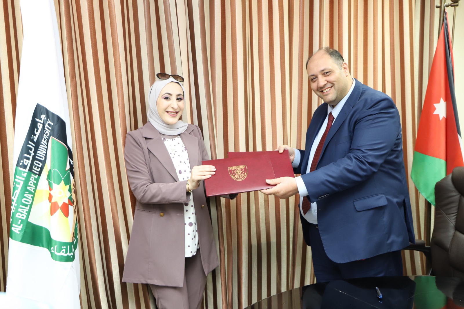 مذكرة تفاهم بين البلقاء التطبيقية وشركة الصفقة الفضلى للتسويق الإلكتروني