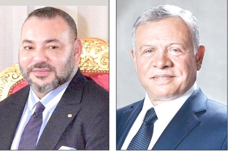 King sends cable of well wishes to Moroccan monarch