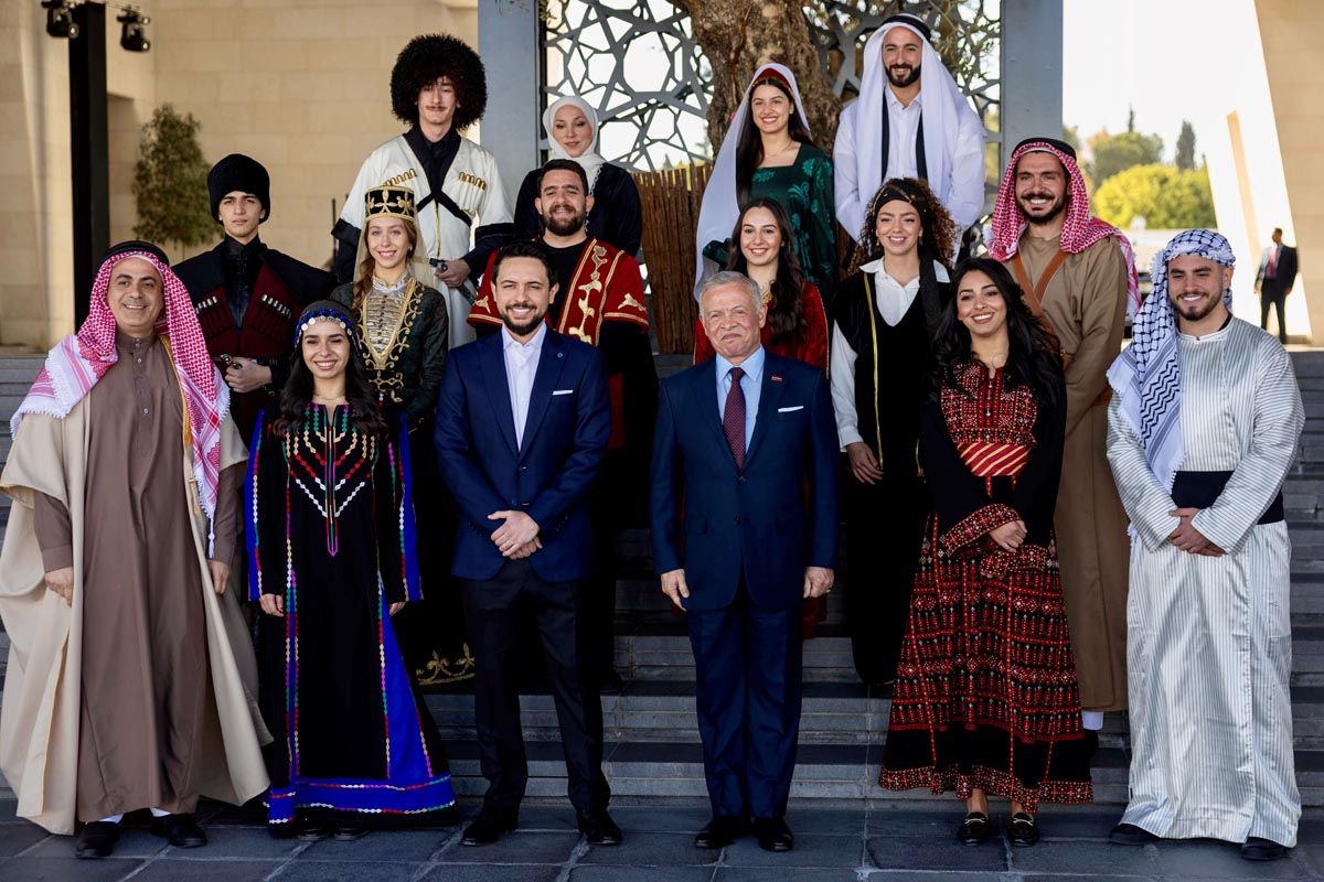 King meets figures from capital on occasion of Silver Jubilee, says Amman is Jordan’s beating heart