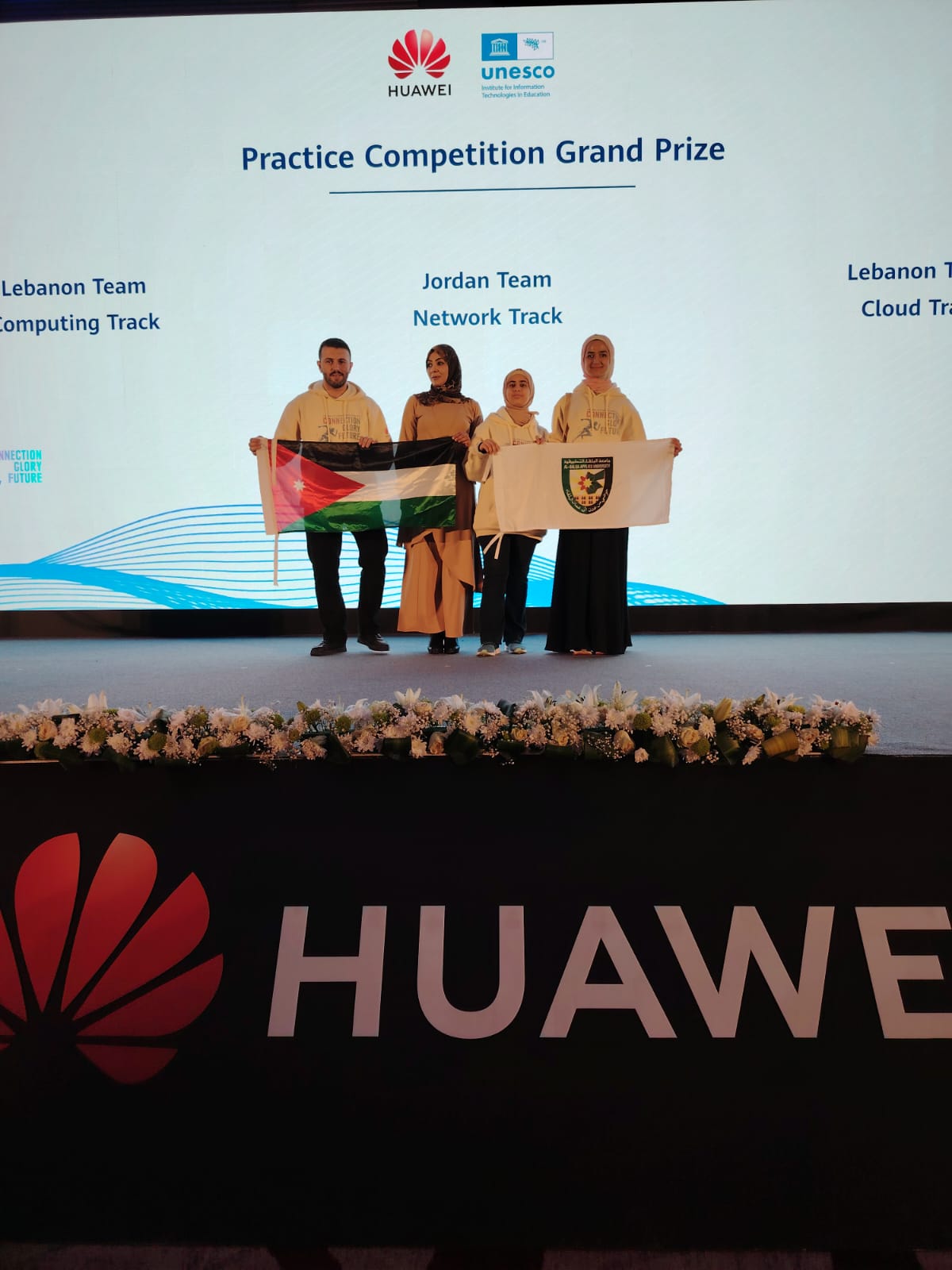 Jordanian Students Win Grand Prize at Huawei ICT Competition ME&amp;CA 2024-2025