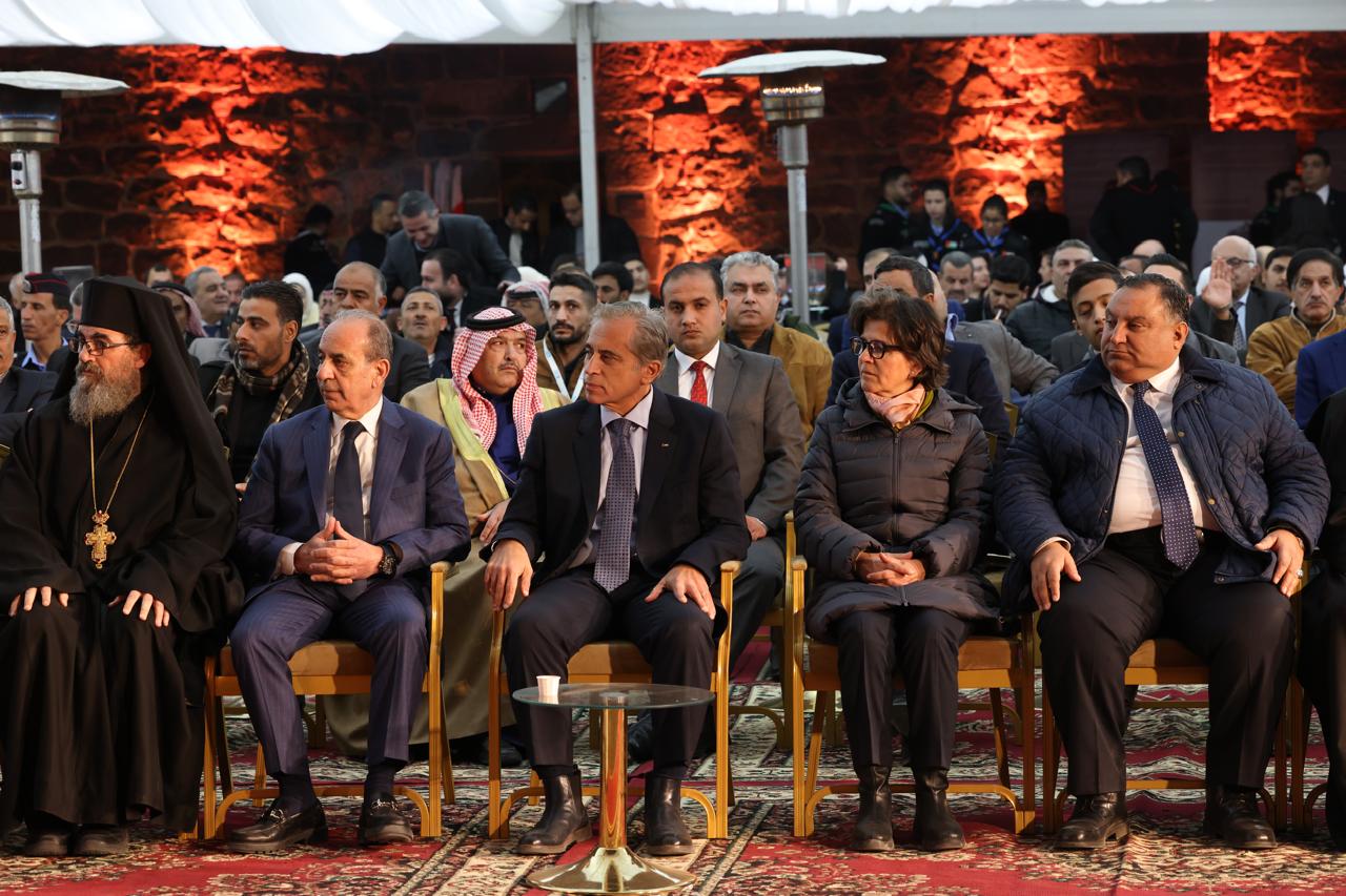 Prime Minister lights Christmas tree at Umm al-Jimal archaeological site