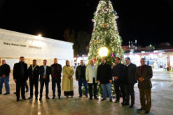 PDTRA lights Christmas tree at the Petra Visitors' Center