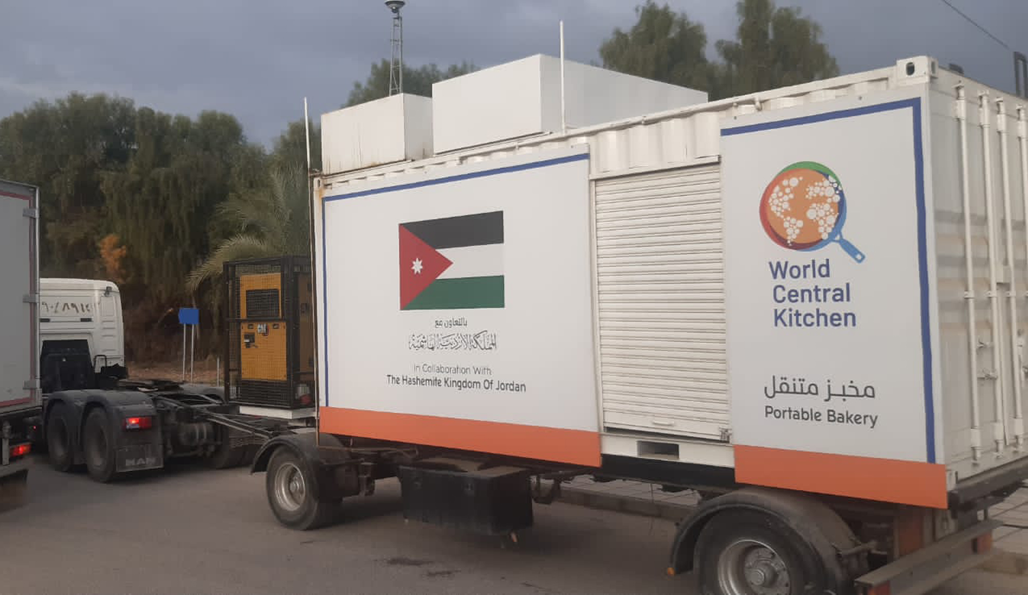 Jordan Dispatches High-Capacity Mobile Bakery to Gaza