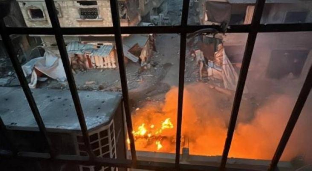 Safadi condemns Israel's step to burn Gaza's Kamal Adwan Hospital a war crime