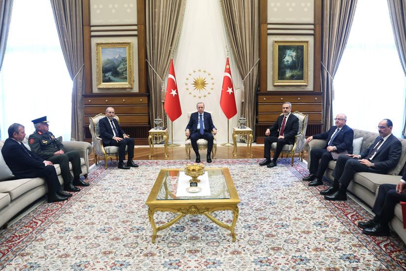 Turkiye's Erdogan receives Jordanian Foreign Minister