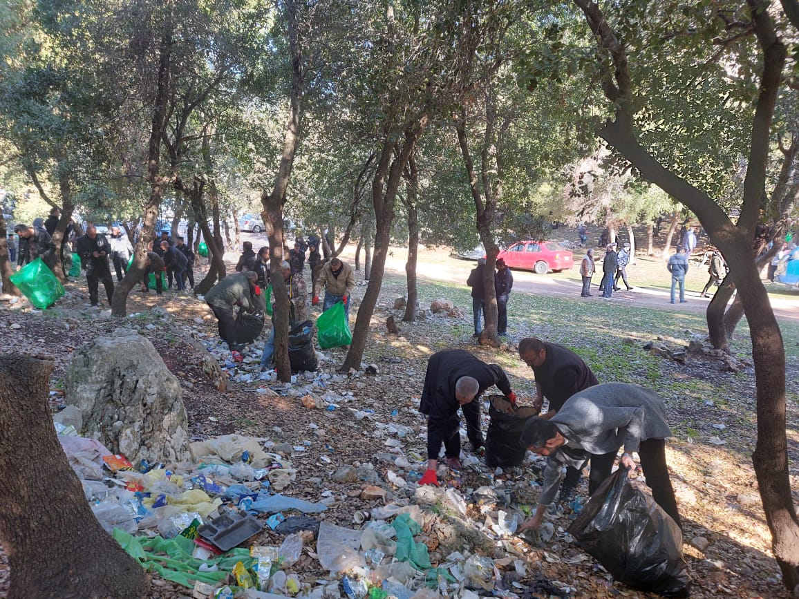 Cleanup campaign launched in tourist attractions in Irbid's Al-Mazar