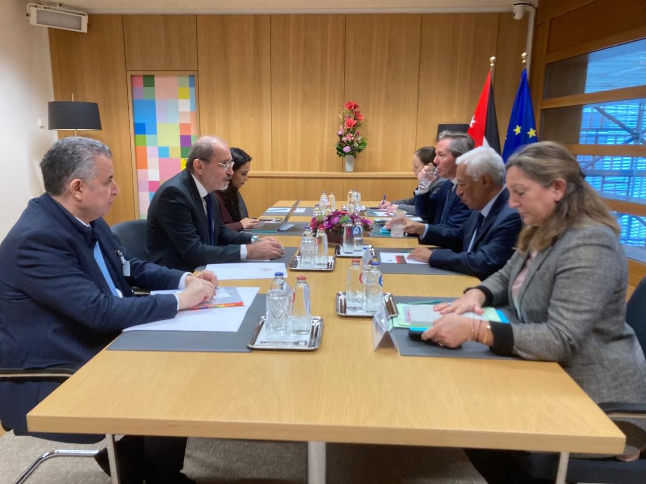 FM holds talks with senior EU officials in Brussels