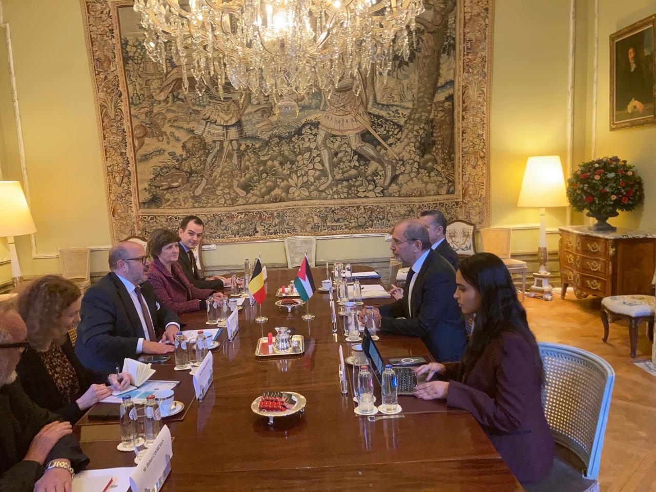 FM, Belgian counterpart talk ties, regional developments