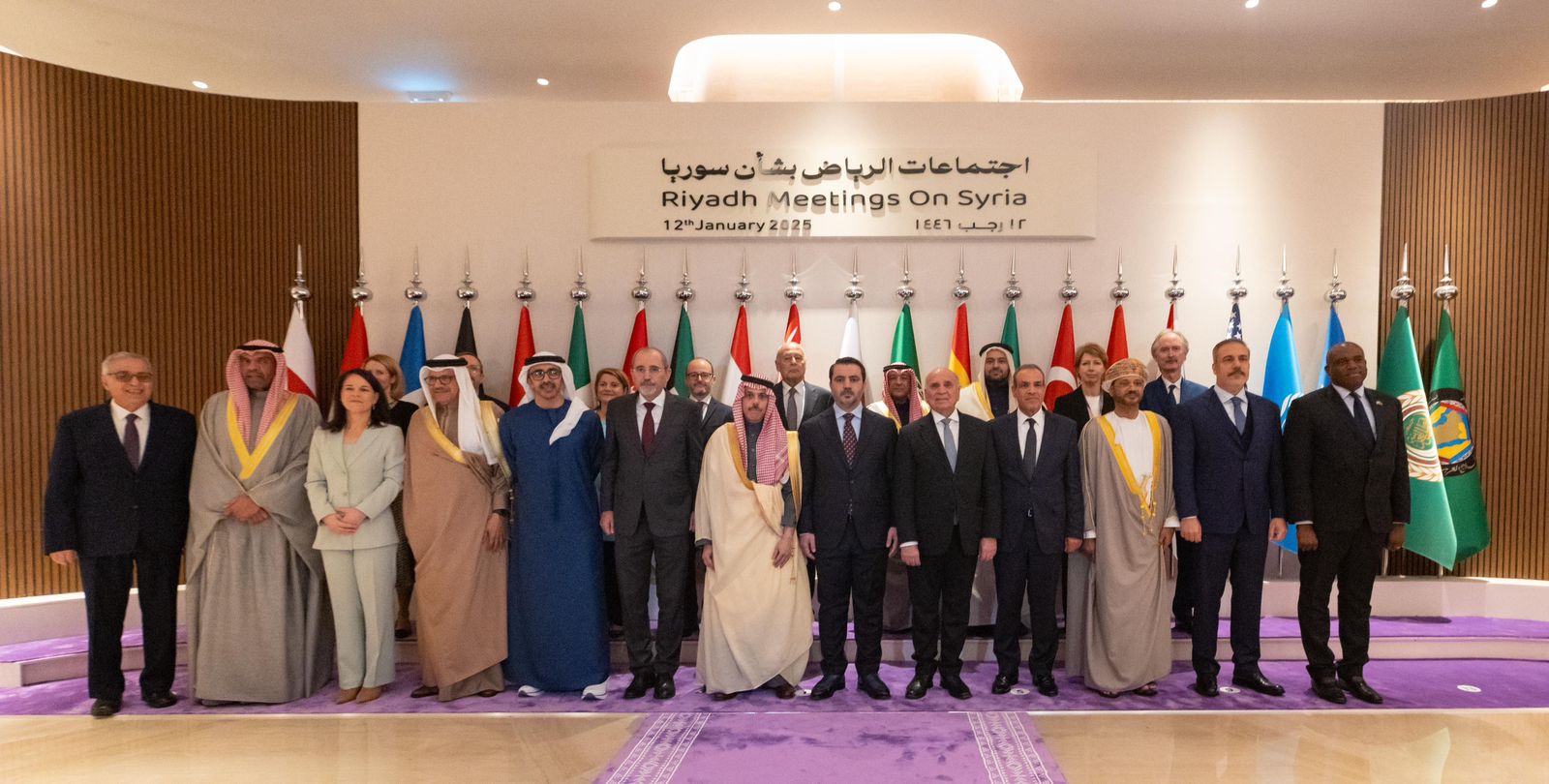 FM Outlines Jordan's Vision for Syrian Reconstruction at Riyadh Diplomatic Meetings