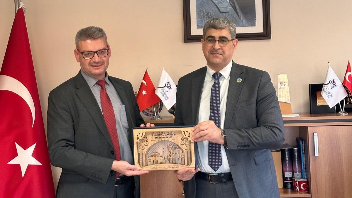 Zarqa University VP, Turkiye's Karabuk University Vice Rector discuss cooperation