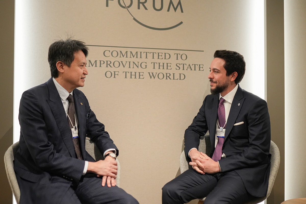 Crown Prince meets WIPO director in Davos