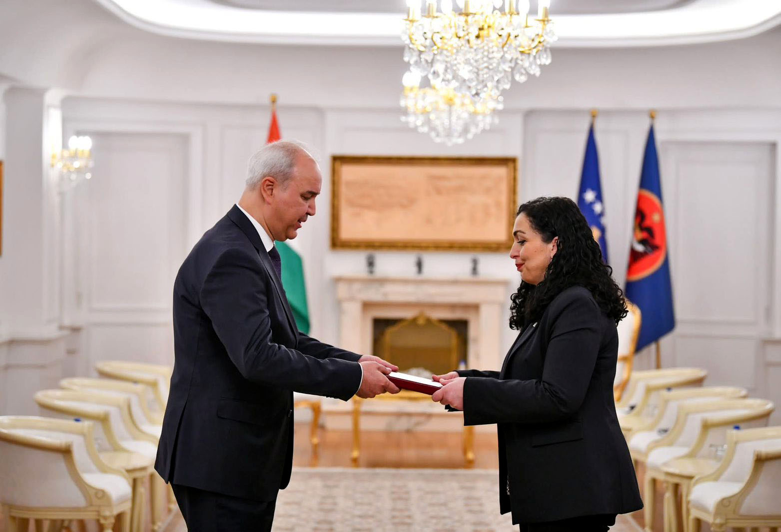 Jordanian ambassador presents credentials to Kosovo president