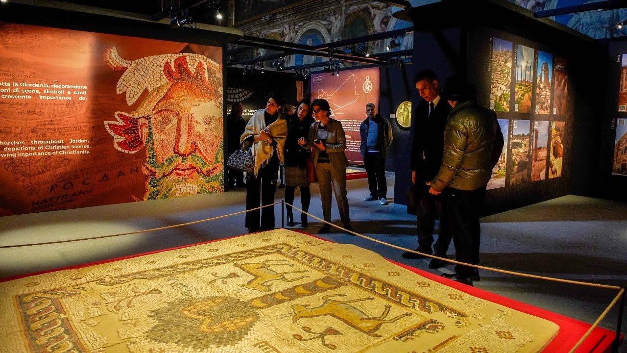 &amp;quotJordan: Dawn of Christianity" exhibition opened in Rome