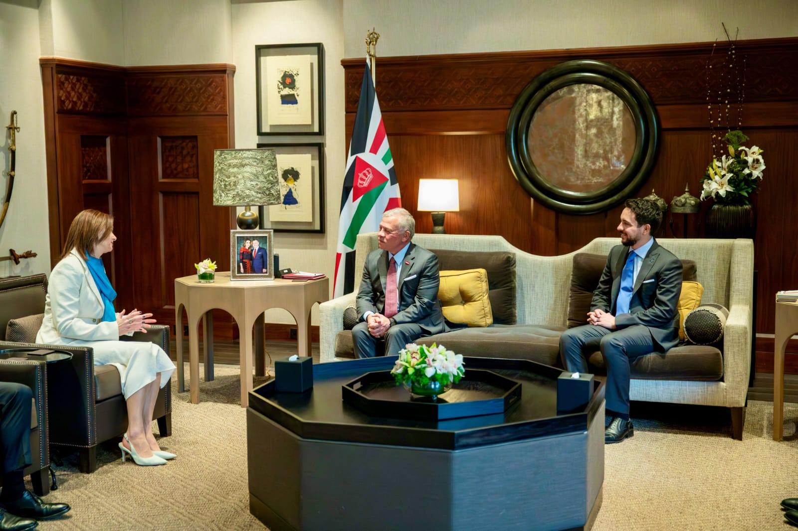 King meets Slovenia deputy PM