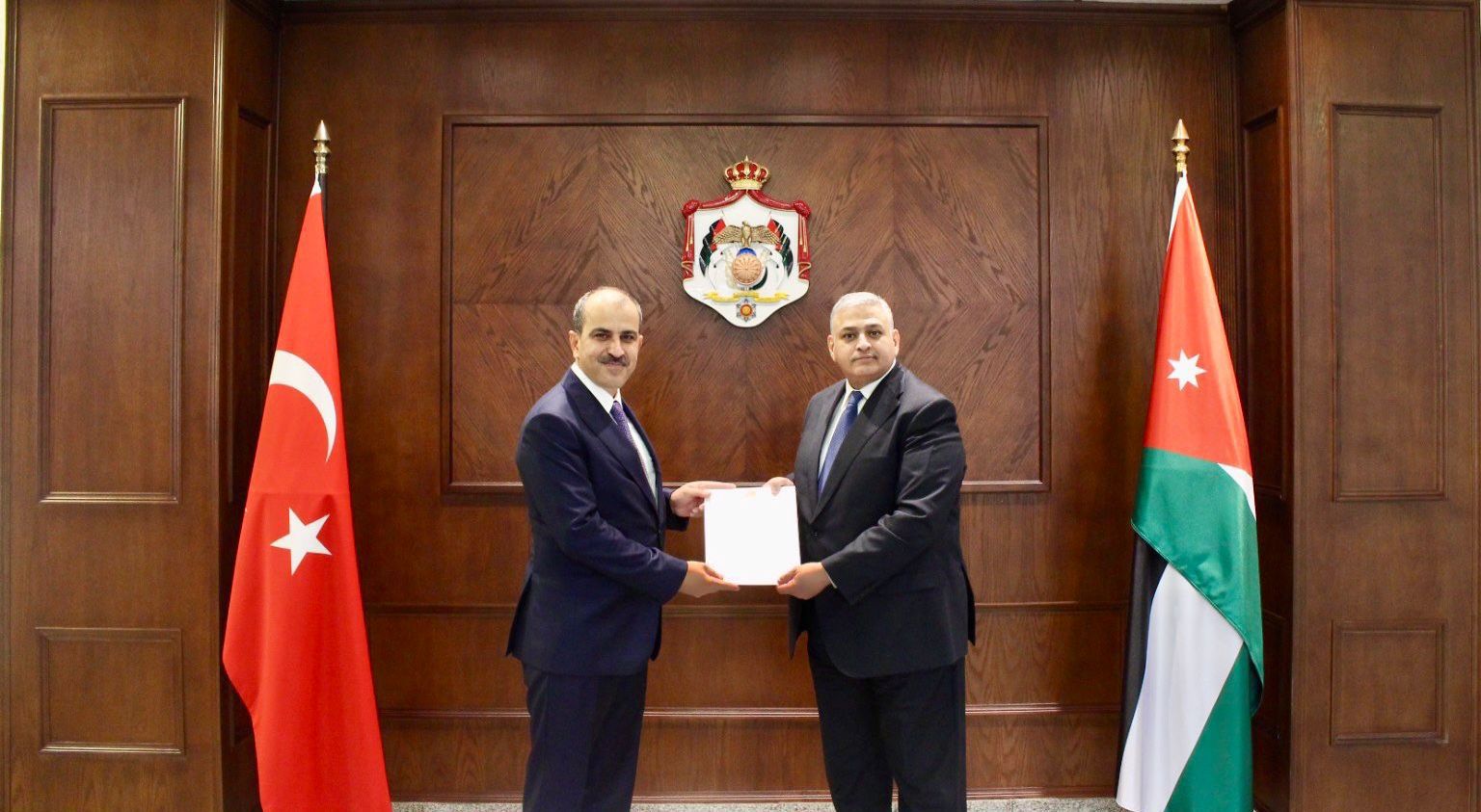 Foreign Ministry Receives Credentials of New Turkish Ambassador