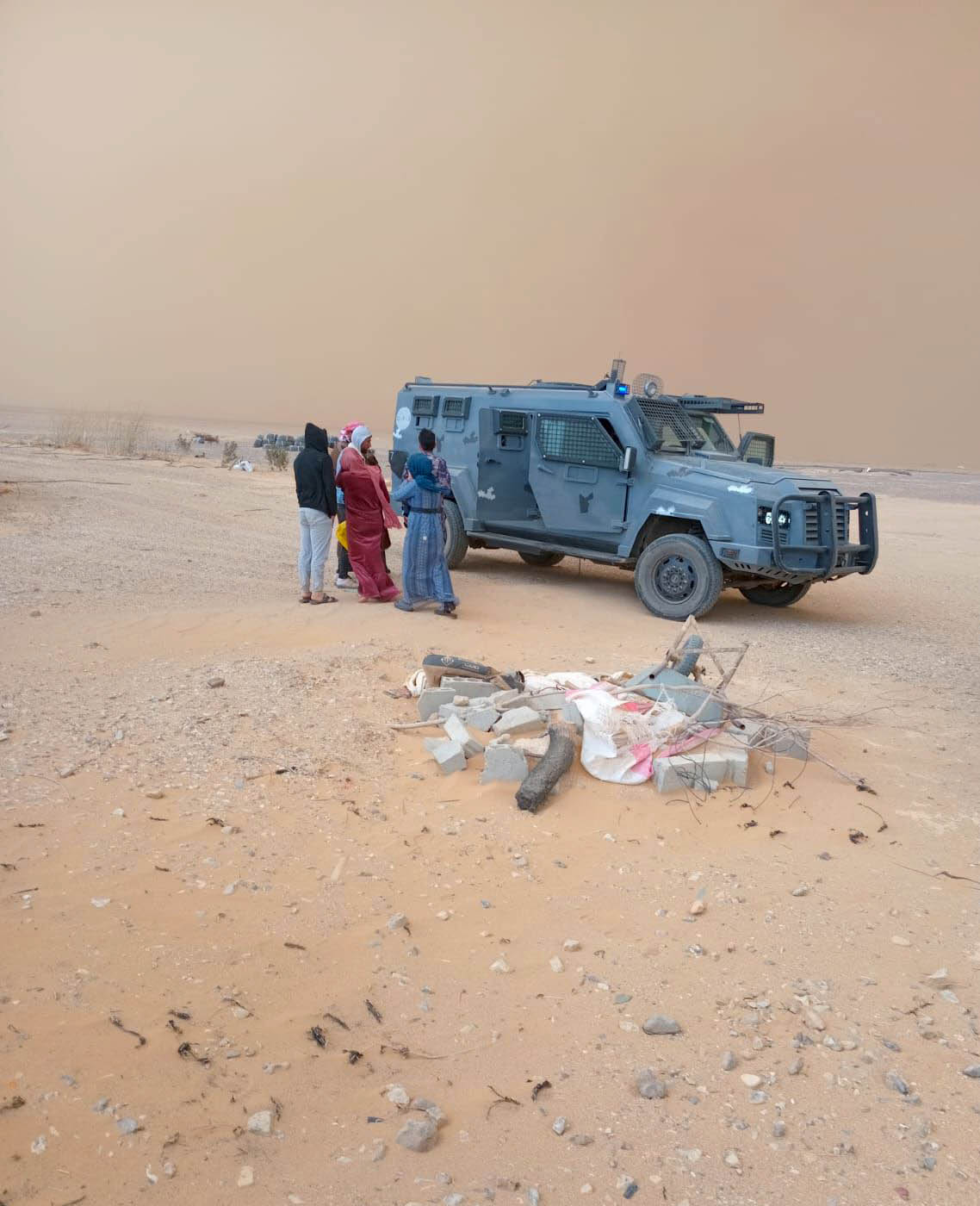 CDD rescues 68 people stranded by dense dust