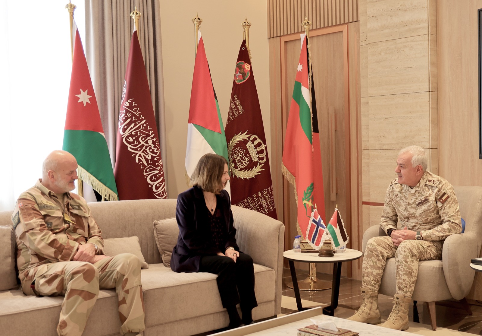 Army Chief Norwegian Ambassador Discuss Military Cooperation