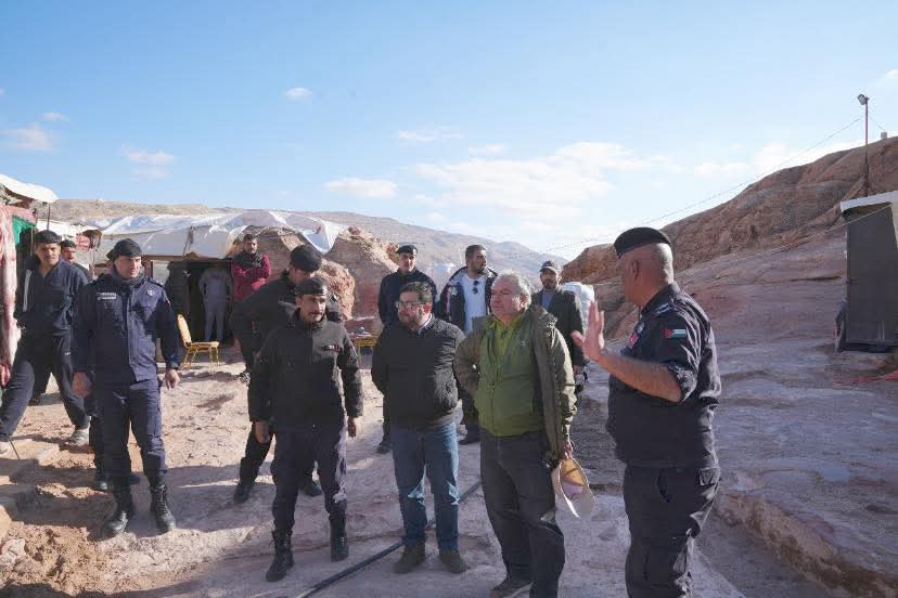 PDTRA chief inspects archaeological sites, security points in Petra
