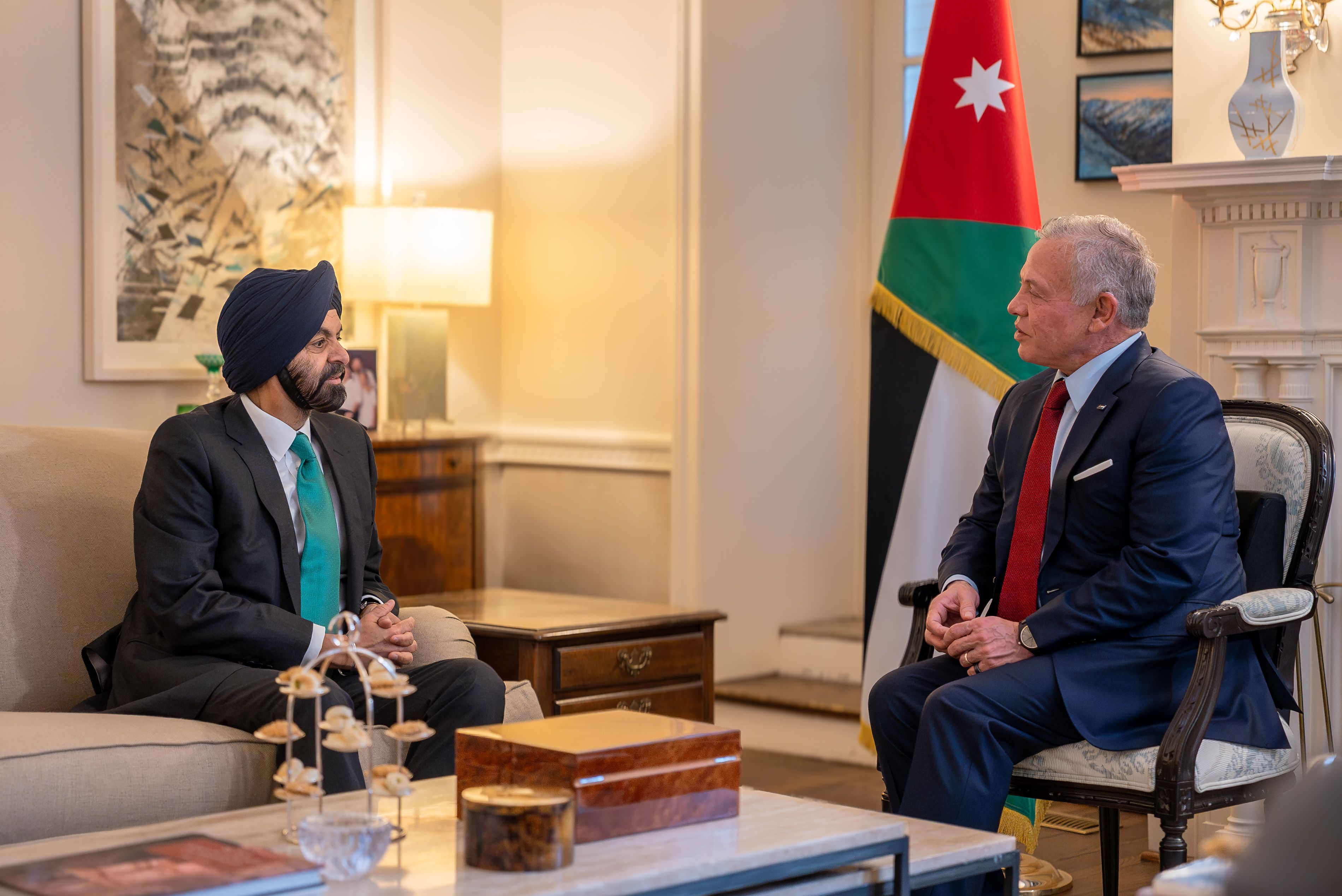 King meets World Bank Group chief in Washington, DC