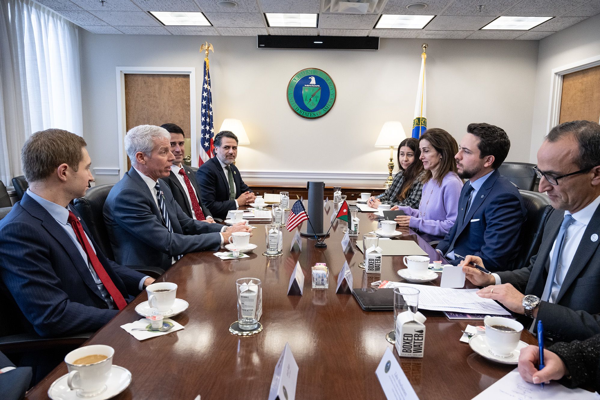 Crown Prince meets US energy secretary in Washington